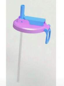 1pc Reusable Silicone Straw Lid, Creative New Straw Drink Can Cover, Suitable For Soda, Beverage, Juice, Sparkling Water Cans (Please Install Step-By-Step To Prevent Straw Detachment), Essential For Summer, Suitable For Outdoor Camping And Vacation, As Well As Family Gatherings For Children And Adults, Ensure Clean And Hygienic Drinking Of And Carbonated Drinks, Reduce Splashing. Cup Accessories, Back To School Supplies, Mother's Day Gift - Multicolor - View 13
