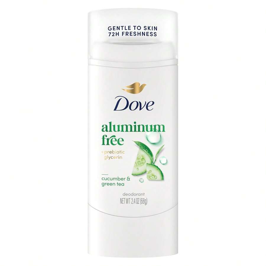 Dove Deodorant Stick Cucumber & Green Tea For 72 Hour Odor Protection Aluminum Free 2.4 Oz - Dưa chuột và trà xanh - Xem 1