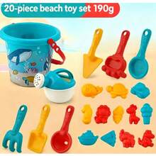 1pc Squishy Summer Limited Edition Beach Toy Sand Digging Tool Water Play Toy Stress Relief Gift, Suitable For Birthday, Back To School, Easter, Christmas - Multicolor - View 15