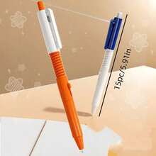 1pc Creative Cute Mixed Color Random Small Spray Water Ballpoint Pen, Plastic Material Multifunctional Spray Writing Dual-Use Student School Supplies Back To School Season Prize Stress Relief Signing Pen Graduation Gift - Multicolor - View 7