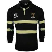 Harp Ireland Polo de Rugby a Rayas de Manga Larga - SG - Ver 6