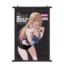1 Stück neue Anime Hängerollenposter, Dekorationsfigur einer verliebten Schneiderpuppe, ideales Geschenk für Freunde, Geburtstag, Valentinstag, Ostern, Interaktion, Familie, Bestseller 2026 - Verschiedenfarbig - Übersicht 8
