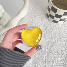 Korea Ins 3D Love Heart Magnetic Griptok Pop Support Phone Grip Holder Socket For Magsafe Ring Expanding Stand Cute Anti-Slip - 紫色 - 查看 6