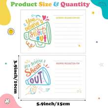 Colorful Positive Reinforcement Cards - Thank You And Recognition Reward Cards, 3 Designs, Suitable For Praising Teachers, Students, Employees, Office Personnel, Suitable For Back To School Or Work Bulletin Board Use - A - View 11