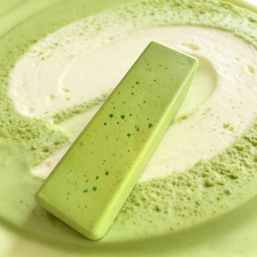 Pastel de queso Matcha súper suave Squishy, NEED0H Squishy juguete antiestrés para apretar, juguete de silicona hecho a mano de rebote lento, regalo de alivio de presión para adolescentes, regalo de vacaciones, regalo de cumpleaños, regalo de fiesta