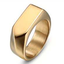 Personalized Custom Ring, Suitable For Both Men And Women, Featuring Customizable Names, Letters, And Numbers. This Stylish -Shaped 304 304 Stainless Steel Ring Comes In Silvery And Golden With Custom Engraving. It Makes A Great Gift For Father - Multicolor - View 9