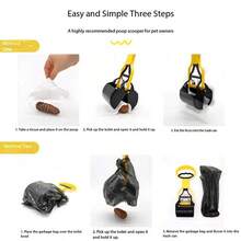 Small Dog Poop Scoop, Poop Picker, Poop Scooper, Feces Cleaning Tool For Pets, Household Use - Multicolor - View 2