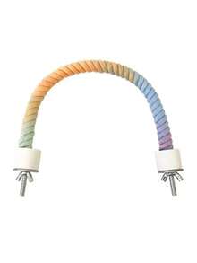 Parrot Rotating Climbing Rod, Cockatiel Hammock Swing Climbing Toy, Cotton Rope Perch Stand For Parrots - View 8