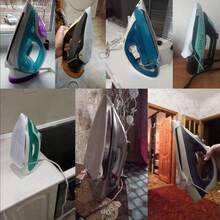Premium Iron Protective Cover, Easy-To-Install Steam Iron Protective Cover, Suitable For All Fabric Materials, Anti-Scald Electric Iron Base Plate Cover, Mesh Heat-Resistant Household Essential - Multicolor - View 8