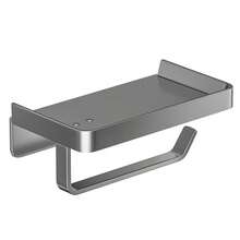 No-Drill Tissue Paper Holder, Waterproof Wall-Mounted Toilet Paper Dispenser, Bathroom, Entryway, Kitchen - Paper Holder - View 6