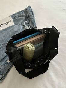 Fashionable Large Tote Bag For Women, New Design Shoulder Bag, Chic Handbag - Black - View 4