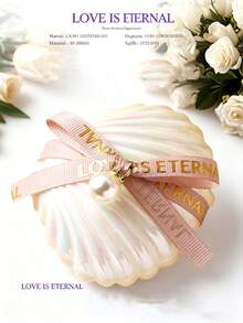 1/5 velas aromáticas de concha de perla | Velas de regalo de lujo con lazo, crea un ambiente acogedor en el hogar/decoración romántica para la mesa de cena/compañero para celebraciones festivas, atmósfera elegante para fiestas, empaque exquisito, regalo para el Ramadán - Multicolor - Ver 14