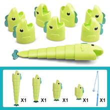 1pc Telescopic Fishing Toy, Educational Early Learning Board Game Toy Suitable For Boys And Girls - Green - View 7