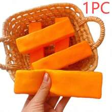 Popular Fries & Sweet Potato Squishy Toy, Slow Rebound Squeeze Stress Relief Toy, Creative Gag Gift - Multicolor - View 7