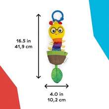 Baby Einstein Peluche con Sonaja de Gusanito para Bebés - como en la foto - Ver 5