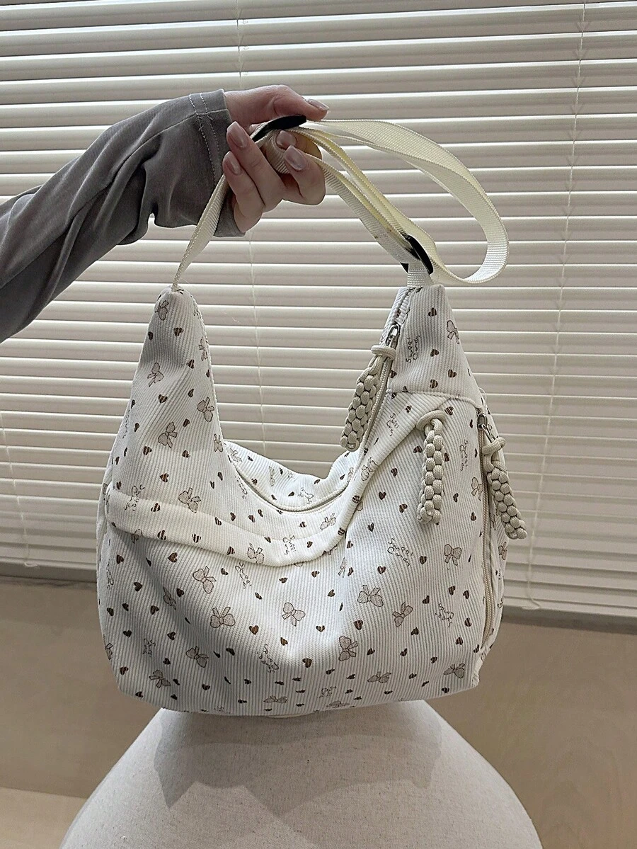 Fashionable Large Tote Bag For Women, New Design Shoulder Bag, Chic Handbag - White - View 1
