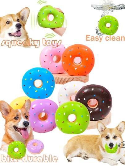 1 món đồ chơi thú cưng bằng cao su latex ngộ nghĩnh, màu sắc tươi sáng thu hút sự chú ý của thú cưng; Thiết kế còi tích hợp, phát ra âm thanh khi nhai, kích thích sự hứng thú chơi đùa của thú cưng, giảm lo âu, phù hợp cho chó nhỏ và vừa, dễ mang theo và dễ vệ sinh; Đồ chơi nhai có thể mát xa nướu và làm sạch răng, kết hợp chơi đùa và chăm sóc răng miệng; Thuộc danh mục đồ dùng cho thú cưng, đồ chơi nhai cho thú cưng có chức năng phát âm thanh.