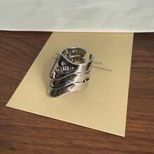 1个时尚金属可调节护甲戒指 - 紅色 - 查看 10