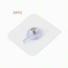 5pcs/10pcs/20pcs Adhesive Hooks, No Drill Damage, Strong Sticky Wall Hooks For Photo Frames, Paintings, No Nails Required - Multicolor - View 12
