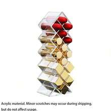 Fish-Shaped Vertical Lipstick Holder, Vanity Makeup Organizer Box, Lip Gloss & Lipstick Storage Case - Multicolor - View 11