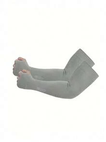 Ống tay chống tia UV unisex (1 đôi/4 đôi/5 đôi), ôm sát, thích hợp cho chơi golf, bóng rổ, đạp xe, câu cá, lái xe, chạy bộ, chèo thuyền, làm vườn, v.v. - A - Xem 10