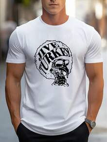 Men T-Shirts - White - View 6