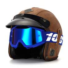 In-Stock Motorcycle Off-Road Goggles, Outdoor Riding Windproof And Sandproof Protective Eyewear, Cycling Glasses - 黑框黑灰帶銀片 - 查看 5
