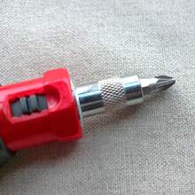 Bộ tua vít mini đa năng có tay cầm xoay, tua vít nhanh có thể đảo chiều dùng trong gia đình. - A - Xem 7