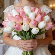 Artificial Tulips - Multiple Colors Available, Suitable For Decorating Living Room And Dining Table. , Fade-Resistant Nordic Style Home Decor, Perfect For Anniversary Celebrations And Party Setups. Essential Gift For Valentine's Day And Mother's Day. - Multicolor - View 4