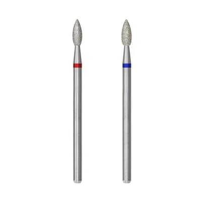 Mũi khoan móng tay kim cương hình nón 3/32" – Độ nhám mịn vừa phải, dụng cụ loại bỏ biểu bì kiểu Nga, mũi khoan điện để loại bỏ da chết, làm sạch bụi bẩn dưới móng, tạo hình và chuẩn bị móng, dụng cụ làm móng tay móng chân.