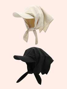 Mũ lưỡi trai unisex nhanh khô, thêu chữ nhiều màu, khăn quàng cổ đa năng, chống tia UV ngoài trời, thích hợp cho đi bộ đường dài, đạp xe, mặc thường ngày, đi biển và sử dụng hàng ngày. - Nhiều màu - Xem 8