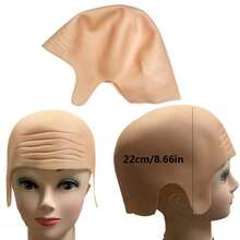 Tự làm đồ trang trí Halloween: Đầu trọc bằng latex, vẽ graffiti, hóa trang đầu trọc kiểu tu sĩ, phụ kiện tiệc tùng, HOÀN HẢO QUÁ! , Gói phụ kiện tiệc - Nhiều màu - Xem 11