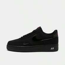 Nike Air Force 1 '07 LV8 Black Dark Smoke Grey Casual Shoes Men's IR0199-010 - 深黑色 - 查看 1