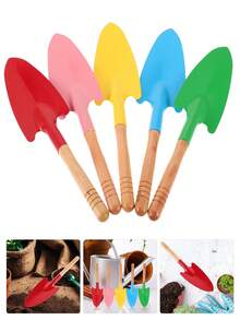 3pcs/6pcs Garden Tool Set, Home Vegetable Planting, Gardening Decor, Cultivator Shovel, Potted Plant Gardening Tools, Delicate Small Shovel, Suitable For Spring Weeding, Gardening Decor, Multi-Function Gardening Shovel, Weeding Tool, Gardening Party, Spring Party, Camping Party - Multicolor - View 5