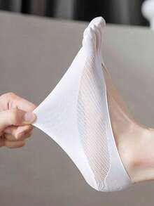 1/4/6 Vớ mùa hè mỏng bằng nhung lưới, vớ năm ngón chống trượt, vớ ngắn hở ngón, vớ đi thuyền, vớ tàng hình, vớ cao gót hở đế. - Nhiều màu - Xem 8