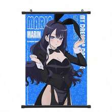 1 Stück neue Anime Hängerollenposter, Dekorationsfigur einer verliebten Schneiderpuppe, ideales Geschenk für Freunde, Geburtstag, Valentinstag, Ostern, Interaktion, Familie, Bestseller 2026 - Verschiedenfarbig - Übersicht 11