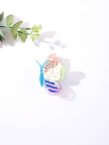 1 chiếc kẹp tóc hình bướm đính đá sang trọng bằng acrylic, kẹp tóc cá nhân hóa cho kiểu tóc đuôi ngựa, phụ kiện tóc thanh lịch và đa năng, món quà lý tưởng cho Ngày Valentine, Lễ Tạ ơn, Ngày của Mẹ, Sinh nhật, Tiệc tùng, Đi chơi, Trang phục mùa hè. - Nhiều màu - Xem 8