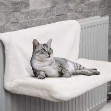可折叠猫吊床，铁架猫挂床，稳固耐用，适合家用，冬季保暖，可拆卸可水洗猫爬架 - 均碼 - 查看 11