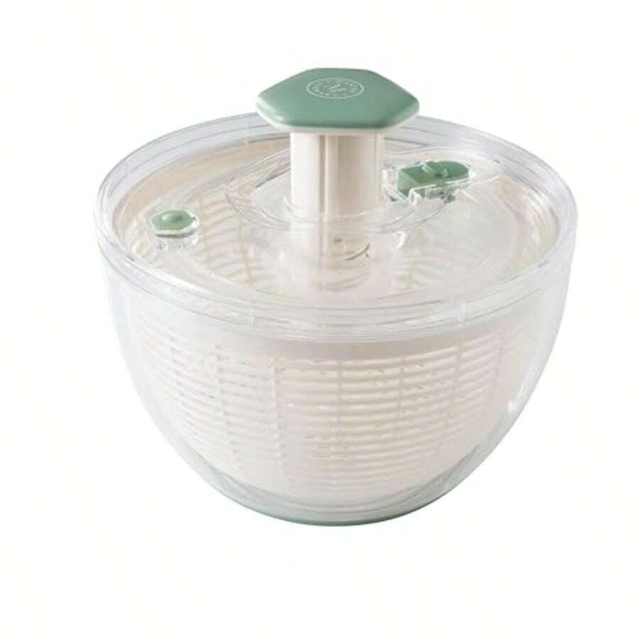 Salad Tools & Spinners - White Green - View 1