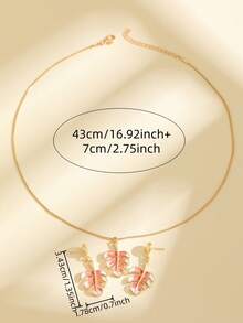 Collier de style bohème avec pendentif en forme de carapace de tortue en bambou à glaçure verte - Pendentif exquis de plante tropicale, convient pour le port quotidien et les vacances - Rose bonbon - Voir 5