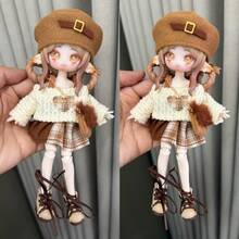 11-17CM Plush Animal Outfit Set For BJD Dolls (Excluding Doll And Shoes), Fits 8-Inch And 12-Inch OB11 Dolls - Multicolor - View 6