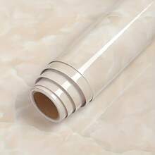 1 Cuộn màng bảo vệ bệ cửa sổ họa tiết đá cẩm thạch, chống nước, chống trầy xước, chịu nhiệt, có thể tháo rời, bề mặt bóng sang trọng, dùng cho bệ cửa sổ, mặt bàn, trang trí lại nội thất phòng tắm, miếng dán tường dày, không để lại cặn. - Nhãn dán bệ cửa sổ - Xem 12