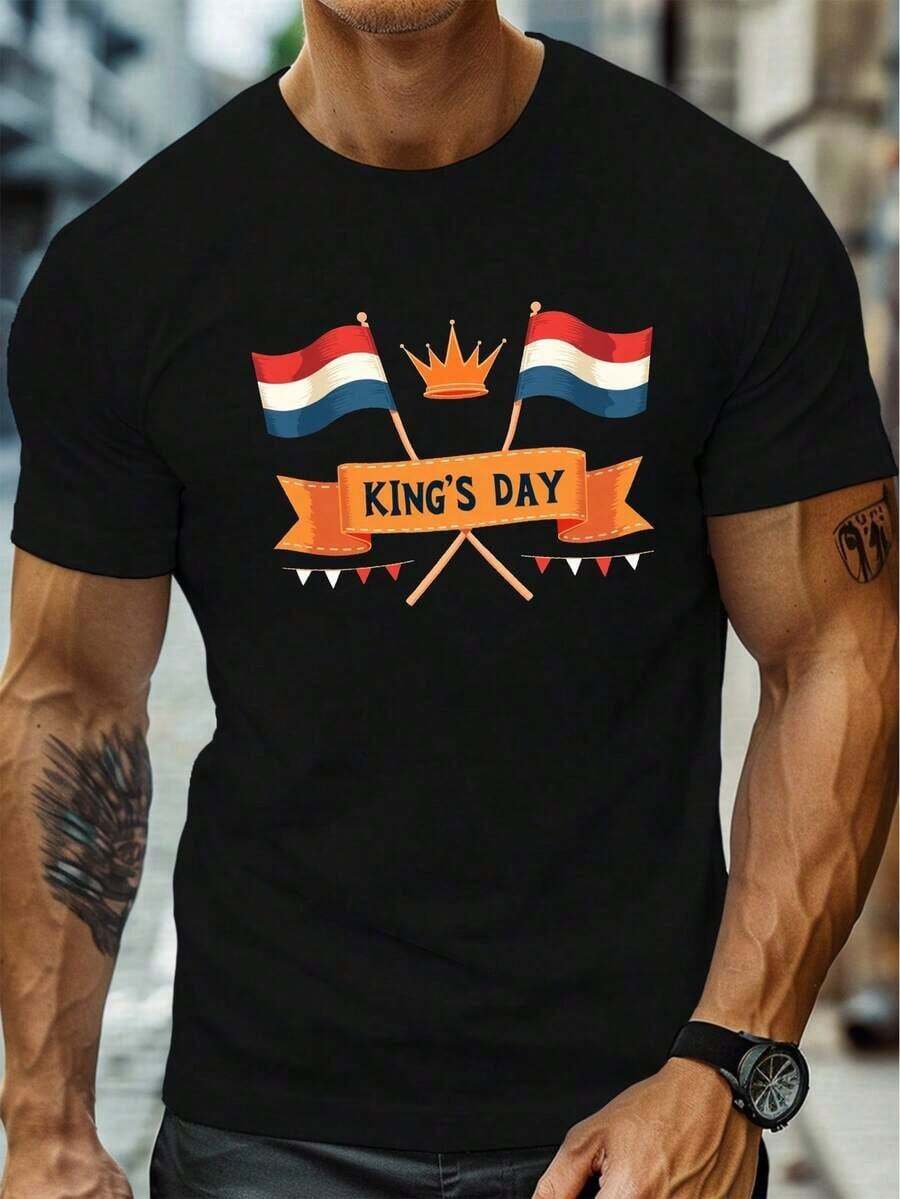 Herren T-Shirts - Schwarz - Übersicht 1