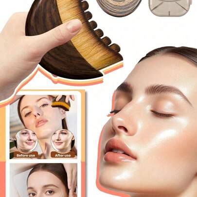 1. Bàn chải làm sạch hệ bạch huyết vùng mặt, Bàn chải làm sạch hệ bạch huyết vùng mặt, Máy mát xa làm sạch hệ bạch huyết khô, Thiết kế công thái học, Vừa vặn hoàn hảo với da, Bàn chải làm sạch hệ bạch huyết vùng mặt và toàn thân.
