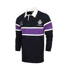 Scotland Thistle - playera de rugby de manga larga Azul marino morado. Small - como en la foto - Ver 4