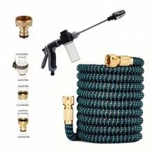1件套水管喷嘴喷枪套装，高压花园浇水和洗车工具 - B - 查看 12