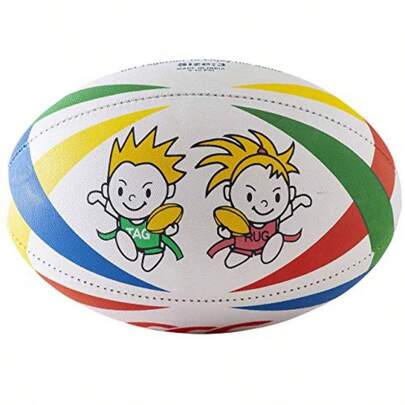 Canterbury AA00811 - Pelota de Rugby TAGRUGBYBALL SIZE3 Pelota de Rugby con Etiqueta (Bola 3) para niños