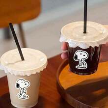 1pc 2026 New Arrival Cute Cartoon Snoopy & Alien Design Decorative Tape, Soft & Clear Pattern, Suitable For Luggage, Phone Case, Guitar, Skateboard And Other Decorations To Showcase Personalized - Multicolor - View 8