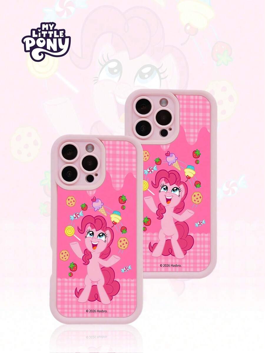Hasbro MY LITTLE PONY Ốp điện thoại chống rơi, chống trượt chính hãng hình hoạt hình nữ tính, phù hợp với Apple 17, 17 Air, 17 Pro, 17 Pro Max, các dòng Android Galaxy A Series, Galaxy S Series, Apple 11 Series, 12 Series, 13 Series, 14 Series, 15 Series, 15 Pro Max, 16 Pro, 16 Pro Max, X, XR, XS Max - Hồng 9 - Xem 1