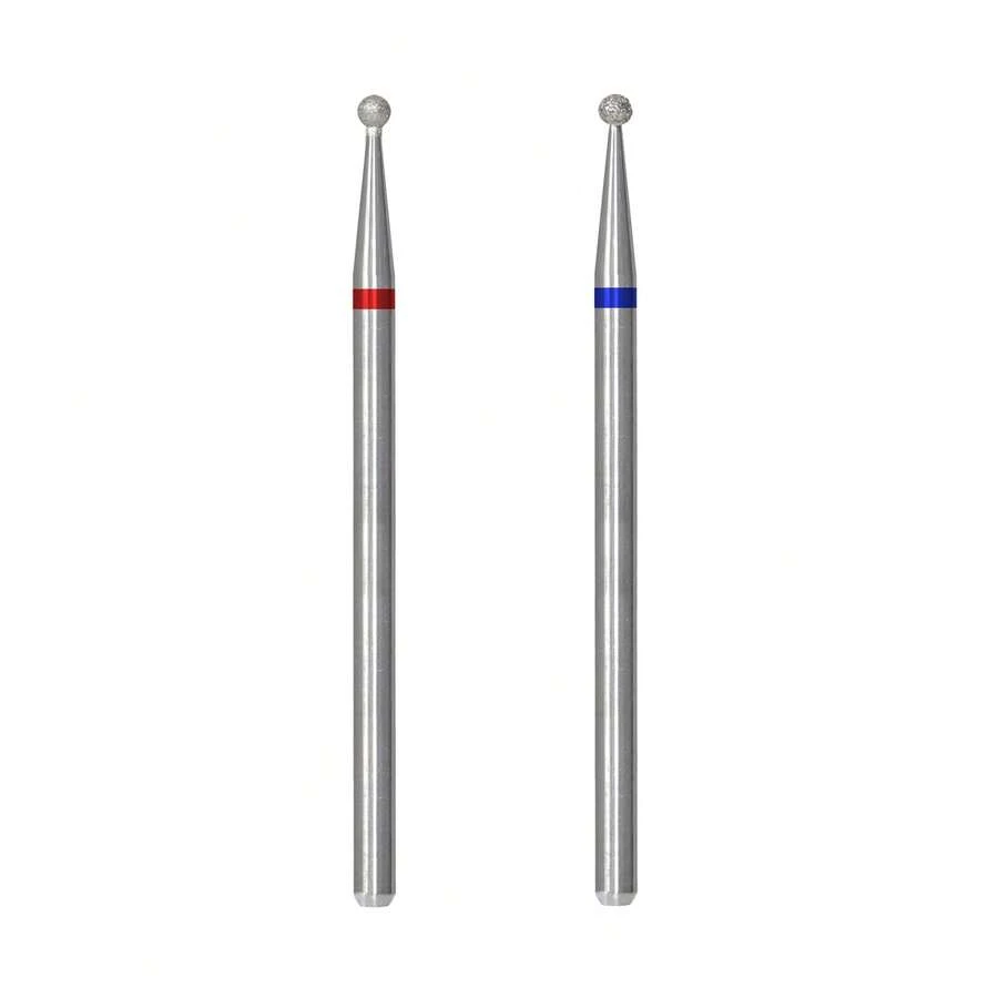 Mũi khoan móng tay hình cầu kim cương 1.8mm – Dụng cụ loại bỏ lớp biểu bì nhẹ nhàng, mũi khoan móng tay mịn dành cho móng nhạy cảm, dụng cụ làm móng tay chân điện, và làm sạch móng mượt mà. - Nhiều màu - Xem 1